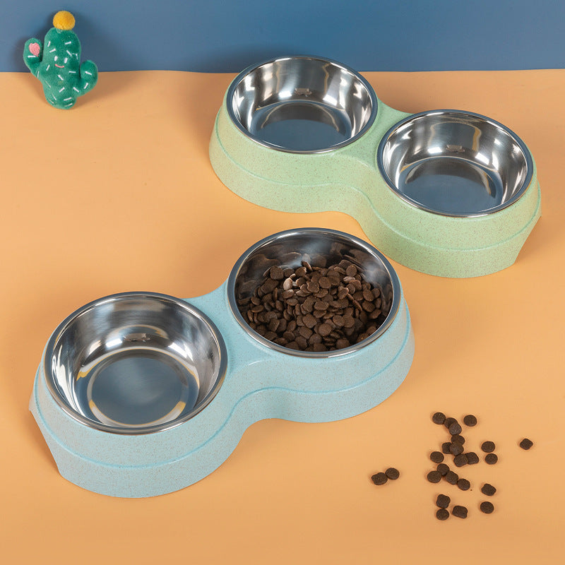 LuckyPaws - Doppelter Futter-/Wassernapf