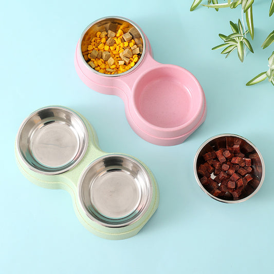 LuckyPaws - Doppelter Futter-/Wassernapf